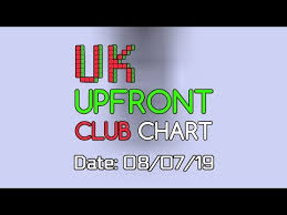 Uk Upfront Club Chart 08 07 2019 Music Week Youtube