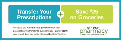 Get address, phone number, hours, reviews, photos, geolocation and more for pick n save pharmacy | 641 s. Pick N Save Pharmacy Prescription Transfers Up To 250 In Free Groceries