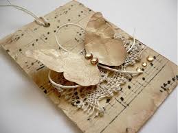 On the other hand if you use a plain card sheet for your card then you will require adding creative designs and embellishments. Diy Greeting Card Ideas Sheet Music Ideas Diy Greeting Cards Natural Materials Greeting Cards Diy Diy Note Cards Easy Greeting Cards