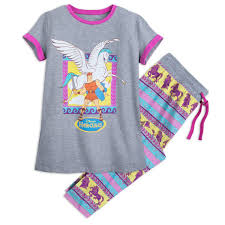 Hercules And Pegasus Pajama Set For Women Disney Sleepwear Pajama Set Disney Outfits