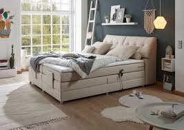 Das geheimnis der boxspringbetten ist die box: Concord 180x200 Cm Boxspringbett Mit Motor Beige Gunstig Mobel Kuchen Buromobel Kaufen Froschkonig24