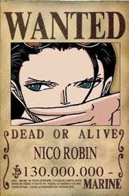 Luffy wanted poster wallpaper anime e manga manga anime dan. Robin Dressrosa Wanted Poster Bajak Laut Topi Jerami Topi