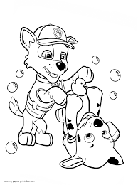 Coloring pages for kids boys paw patrol. Paw Patrol Coloring Sheets To Print Novocom Top