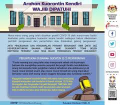 Akta pencegahan & pengawalan penyakit berjangkit 1988 (akta 342) sedang diteliti untuk dipinda bagi membolehkan tindakan penguatkuasaan yang lebih tegas dan cepat diambil #hapuscovid19 #perutusanpm #darurat subscribe now! Kementerian Kesihatan Malaysia Individu Yang Telah Disahkan Positif Covid 19 Oleh Mana Mana Fasiliti Kesihatan Wajib Mematuhi Arahan Kuarantin Kendiri Walaupun Belum Dikeluarkan Perintah Pengawasan Dan Pemerhatian Atau Dipakaikan Gelang Pengawasan
