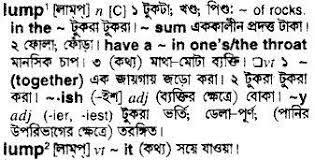 Director general of inland revenue, inland revenue board malaysia. English To Bangla Meaning Of Lump Bdword Com