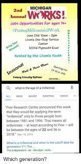 Jobs for 15 year olds in michigan. 2n Michigan Innual Jobs Opportunities Por Ages 14 Puttingmillennials2work D June 21st 10am 2pm Livonia One Stop Service Center Bring Your 30246 Plymouth Roadi Resume Hosted By The Livonia Youth E Openings For 14 16