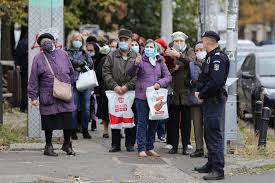 Mina biserica cu hramul sf. Bucuresti Covid 19 Pelerinaj Biserica Sf Mina 11 Noi 2020 Inquam Photos