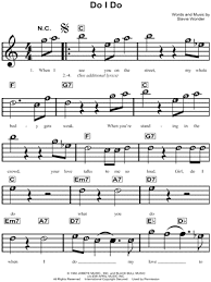 Stevie Wonder I Just Called To Say I Love You Album Cover Do I Do Mn0142083 Sheet Music Stevie Wonder Say I Love You