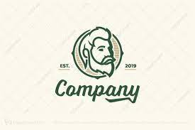 Bearded Man Logo Man Logo Beard Man Logo Logo