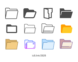 Free Flat Open Icon Of Office Available For Download In Png Svg And As A Font Icons Graphicdes Retro Graphic Design Business Icons Vector Desktop Icons