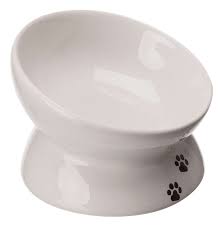 Trixie Kedi Mama Ve Su Kabi Yukseltilmis Ergonomik Seramik 0 15lt O13cm Beyaz Kedi Mama Ve Su Kaplari Trixie