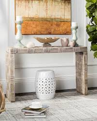Safavieh Adkin Wicker Console White Console Table Wood Console Table Furniture