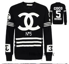 Find Out Where To Get The Blouse Striped Sweatshirts Chanel Sweater Sweatshirts