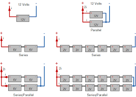 wiring multiple 6 volt batteries together connecting