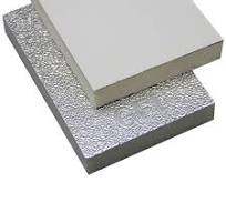 PIR Foam / PU Foam / Phenolic Foam Sandwich Air Duct Board