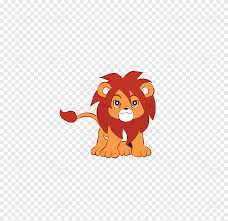 Kartun Harimau Singa Singa Kecil Yang Lucu Mamalia Kucing Seperti Mamalia Png Pngegg