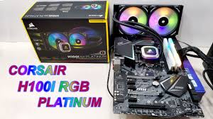 Corsair has a new aio just released, the corsair icue h100i elite capellix, we install it on our monster test rig to see if it can keep up. Corsair H100i Rgb Platinum Unboxing And Installing Youtube