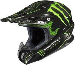 From Helmetcity Com The Hjc Rpha X Adams Monster Helmet Mc 5 Is All About Wild Graphics And Distinct Des Motocross Helmets Monster Energy Motorcycle Helmets
