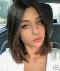 It may vary from above the ears to below the chin. Shoulder Length Short Hair And Haircut Image 6887681 On Favim Com