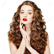 You can download free photos and use where you want. Beautiful People Curly Hair Red Lipsq Fashion Girl With Healthy Stock Photo Picture And Royalty Free Image Image 78785581