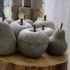Beton Deko Beton Kunst Art Kunst Design Aus Beton Selbstgemacht Manufaktur Concertdesign Crafts Fruit Sculpture