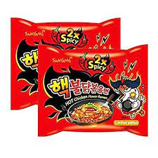 Maybe you would like to learn more about one of these? Buy 2 Pack Samyang 2x Extra Spicy Hot Chicken Flavor Ramen Korean Spicy Noodle 140g Each Online In Hong Kong B078wjppd2