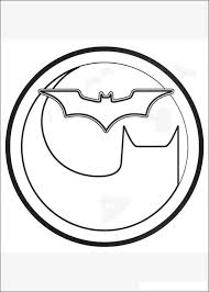 Rounded Batman Logo Coloring Page Batman Coloring Pages Superhero Coloring Coloring Pages