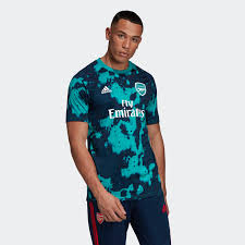 A woven badge spells out your football inspiration. Adidas Arsenal Pre Match Jersey Green Adidas Malaysia