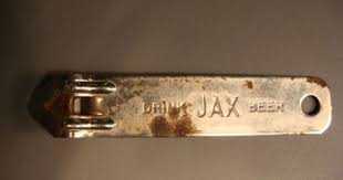 C 22 Jax Beer Bottle Opener Can Vintage Metal Church Key Brewery Old 08 19 2012 Beer Bottle Opener Bottle Opener Vintage Metal