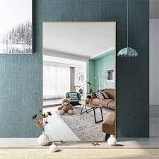 It is very large, providing all viewing angles. Overstock Com Online Shopping Bedding Furniture Electronics Jewelry Clothing More In 2020 Full Length Floor Mirror Wall Mirror Decor Living Room Large Floor Mirror