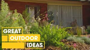 When i asked professional landscape gardeners about my idea was to remove the grassed area completely, lay a pattern of paving stones in the form of a 't'. How To Create A Dry Native Australian Garden Outdoor Great Home Ideas Youtube