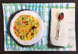 They expect perfection because usually what they are looking at is a digitally created image. Alphabet Soup Art Lesson Art With Mrs Filmore