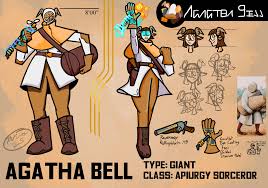 Agatha Bell, Bee Wizard by KrakerBox