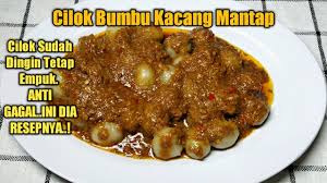 Cilok bumbu kacang super simpel. Ini Dia Resep Cilok Bumbu Kacang Anti Gagal Tetap Empuk Walau Sudah Dingin Youtube
