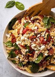 Pasta Salad With Sun Dried Tomatoes Recipe Sun Dried Tomato Pasta Salad Sundried Tomato Pasta Salad