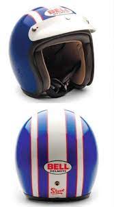 Bell Is Currently Selling A Replica Of The Helmet Worn By The Us Team In The 1964 International Six Day Trial It S The Vintage Helmet Biker Helmets Bike Gear
