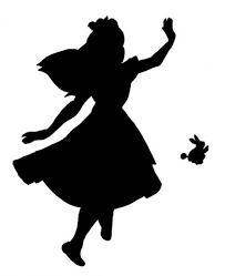 Black Alice In Wonderland Caterpillar Silhouette Alice In Wonderland Alice In Wonderland Silhouette Disney Stencils Disney Silhouettes