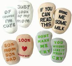 83 funny diaper messages for late night diaper a newborn baby has just 3 demands. Amazon Com Baby Gift Set Socks Unique Baby Shower Registry Or Newborn Present Twinkletoes By Mommachi Cute Fun Quotes For Boys Girls 4 Pairs 0 12 Months Clothing