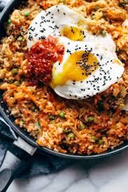 Kimchi Fried Rice Pinch Of Yum Recipe Kimchi Fried Rice Food Recipes