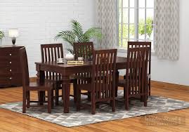 By best master furniture (1) $ 845 76. Buy Ariana 6 Seater Dining Set Walnut Finish Online In India Wooden Street