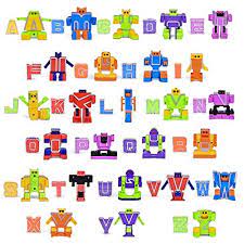 Automation the robotic industries association (ria) defines robot as follows: Yiisun Abc Learning Toys Alphabet Robots Preschool Stem Montessori Classroom Teaching Toy For Kids Transforming 26 Pieces With Storage Box Educational Toys Planet
