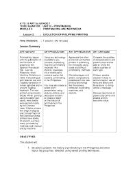 10 Grade 7 Art Tg Qtr 3 Module 6 Printmaking Les 2 1