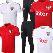 The jersey sees the club in finer versions of its iconic red, white and black away shirt stripes compared to recent alternate kits. 2021 2021 Sao Paulo Fc Pato Tracksuits Alves White Red Mens Short Sleeve Club Football Polo Hernanes Warm Up Training Suit Shirt20 21 From Top Jersey 11 99 Dhgate Com