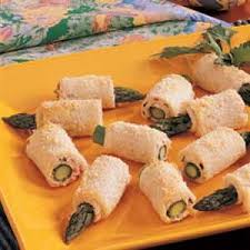 Asparagus Roll Ups Recipe Asparagus Rolls Recipes Asparagus