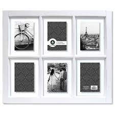 Black and white photo frame collage. Hometrends Massie 6 Opening Window Collage White Frame Walmart Canada
