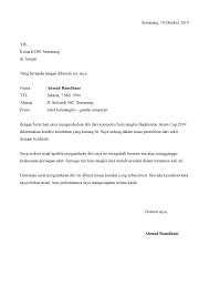 Contoh surat pengunduran diri organisasi dari orang tua. Contoh Surat Pengunduran Diri Atlet Yang Baik Dan Sopan Detiklife