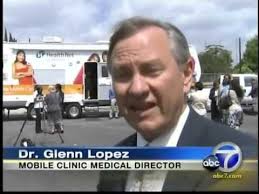 Dr. Glenn A. Lopez, "Providence" Mobile Clinic, PR event 2010