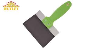 Outside corners are rough or fragile. Taping Knife 6 Inch Green Handle Drywall Stucco Hand Tools The Home Improvement Outlet
