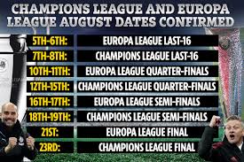 * cska sofia * slovan liberec * glasgow rangers. Champions League And Europa League Dates Confirmed With Three Week Festival Of Football And Games Nearly Every Day