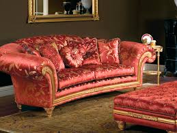 Classic Sofa Palace Vimercati Meda Luxury Classic Furniture Fabric 2 Person Red Free shipping cash on delivery best offers.